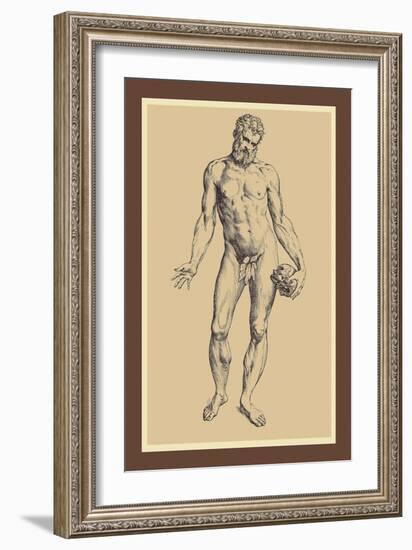 Man-Andreas Vesalius-Framed Art Print