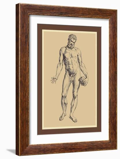 Man-Andreas Vesalius-Framed Art Print