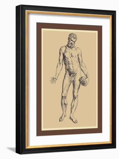 Man-Andreas Vesalius-Framed Art Print