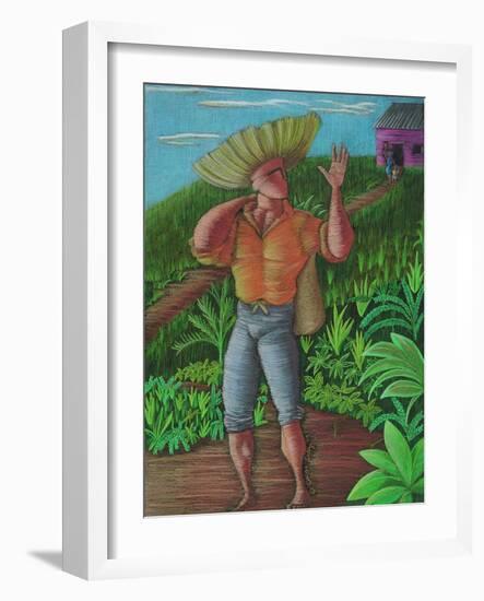 Man-Oscar Ortiz-Framed Giclee Print