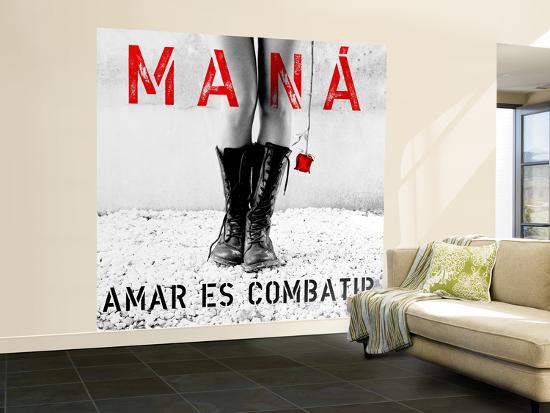 Mana Amar Es Combatir Wall Mural Large By Art