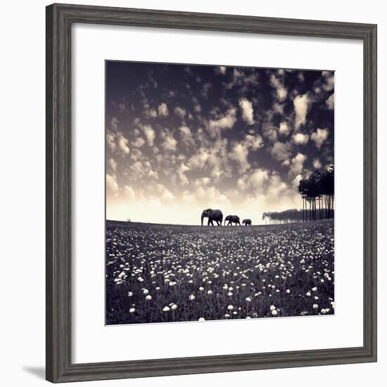 Manada-Luis Beltran-Framed Premium Giclee Print