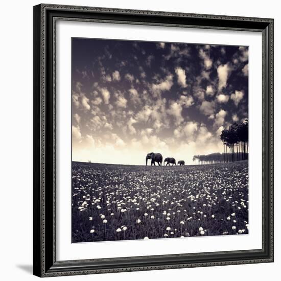 Manada-Luis Beltran-Framed Premium Giclee Print