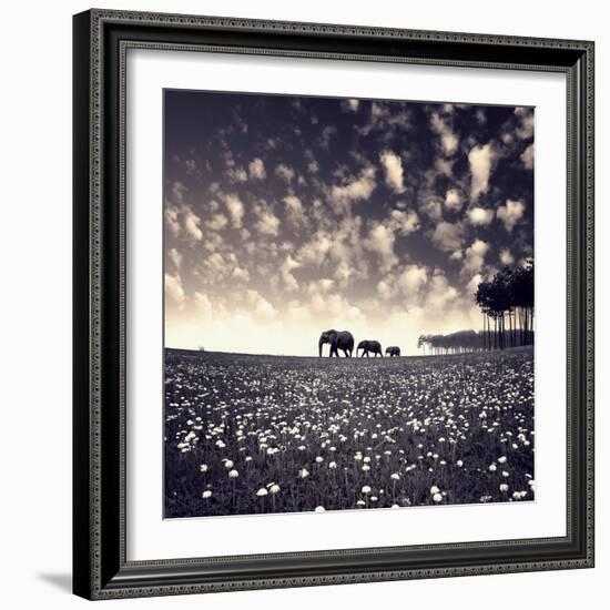 Manada-Luis Beltran-Framed Premium Giclee Print