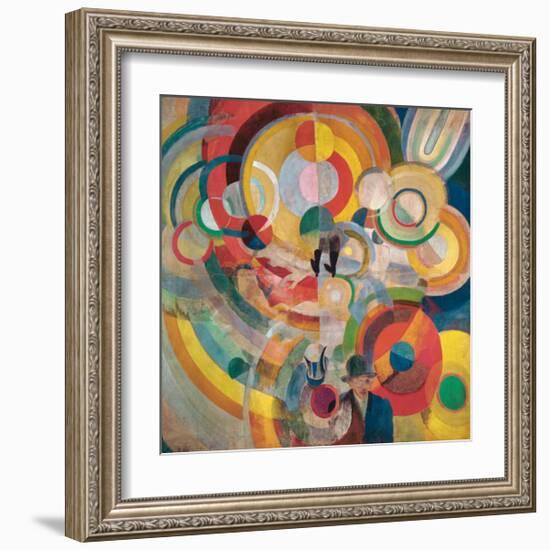 Manage de Cochon ou Manege Electrique-Robert Delaunay-Framed Giclee Print