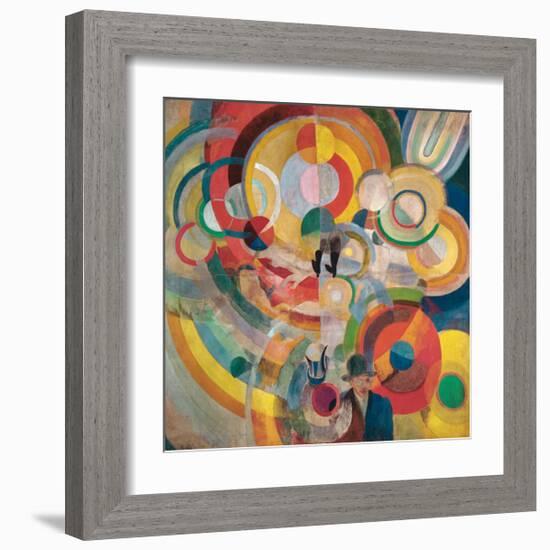 Manage de Cochon ou Manege Electrique-Robert Delaunay-Framed Giclee Print