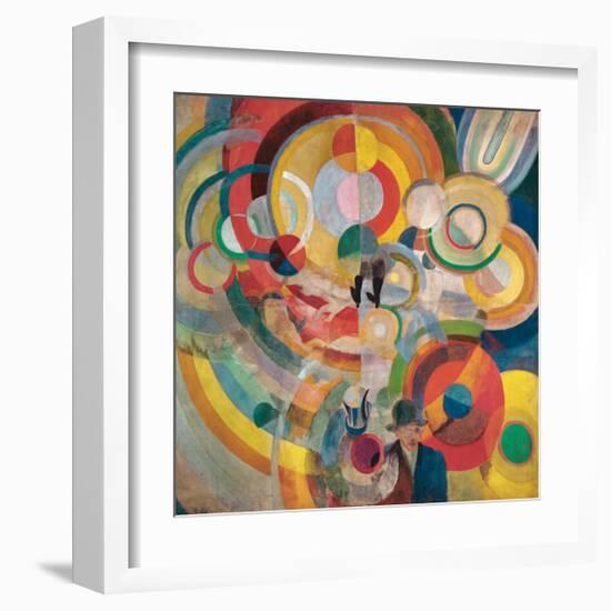 Manage de Cochon ou Manege Electrique-Robert Delaunay-Framed Giclee Print