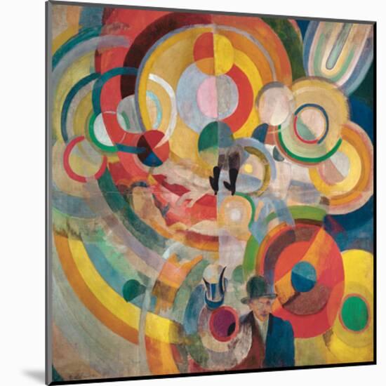 Manage de Cochon ou Manege Electrique-Robert Delaunay-Mounted Giclee Print