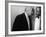 Manager Joe Glaser Conferring with Client, Musician Louis Armstrong, after a Concert-null-Framed Premium Photographic Print