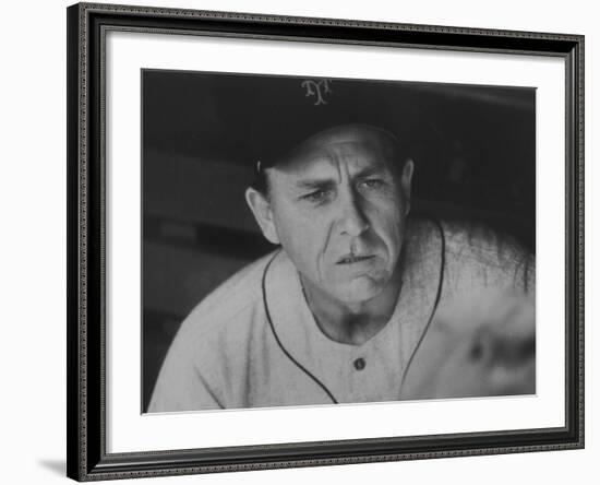 Manager of the Ny Mets Gil Hodges-null-Framed Premium Photographic Print