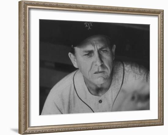 Manager of the Ny Mets Gil Hodges-null-Framed Premium Photographic Print