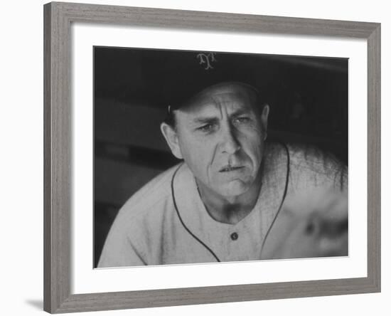 Manager of the Ny Mets Gil Hodges-null-Framed Premium Photographic Print