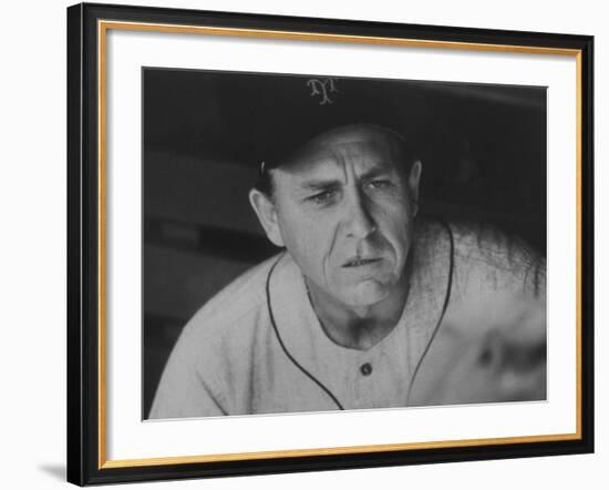 Manager of the Ny Mets Gil Hodges-null-Framed Premium Photographic Print