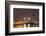 Manama at Night, Bahrain, Middle East-Angelo Cavalli-Framed Photographic Print