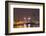 Manama at Night, Bahrain, Middle East-Angelo Cavalli-Framed Photographic Print