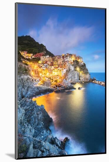 Manarola, Cinque Terre, Liguria, Italy-Jordan Banks-Mounted Photographic Print