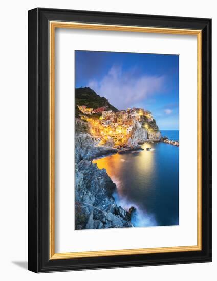 Manarola, Cinque Terre, Liguria, Italy-Jordan Banks-Framed Photographic Print