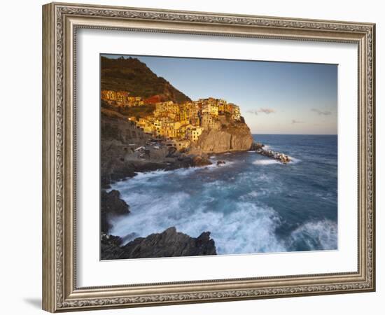 Manarola, Cinque Terre, Riviera Di Levante, Liguria, Italy-Jon Arnold-Framed Photographic Print