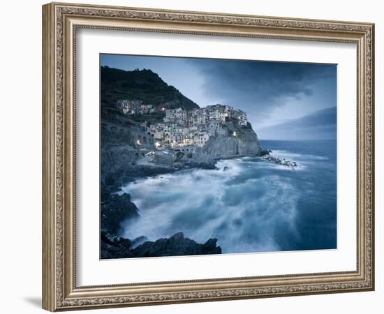 Manarola, Cinque Terre, Riviera Di Levante, Liguria, Italy-Jon Arnold-Framed Photographic Print