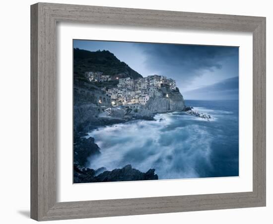 Manarola, Cinque Terre, Riviera Di Levante, Liguria, Italy-Jon Arnold-Framed Photographic Print