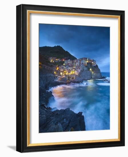 Manarola, Cinque Terre, Riviera Di Levante, Liguria, Italy-Jon Arnold-Framed Photographic Print