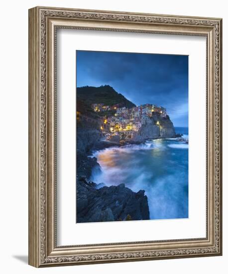 Manarola, Cinque Terre, Riviera Di Levante, Liguria, Italy-Jon Arnold-Framed Photographic Print