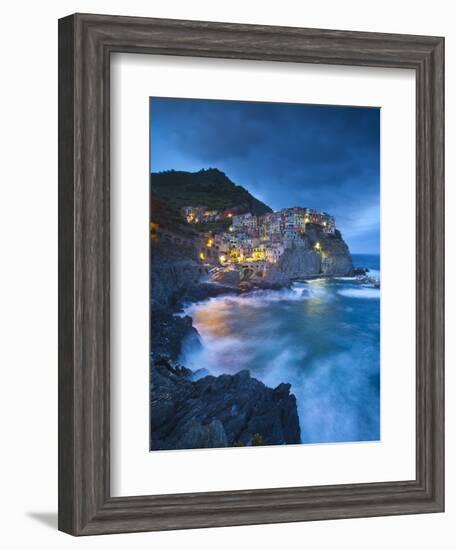 Manarola, Cinque Terre, Riviera Di Levante, Liguria, Italy-Jon Arnold-Framed Photographic Print