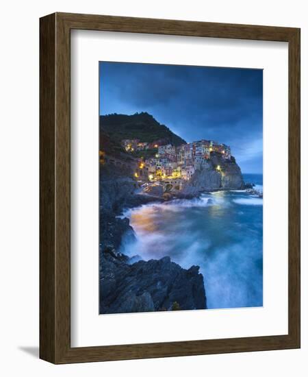 Manarola, Cinque Terre, Riviera Di Levante, Liguria, Italy-Jon Arnold-Framed Photographic Print