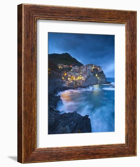 Manarola, Cinque Terre, Riviera Di Levante, Liguria, Italy-Jon Arnold-Framed Photographic Print