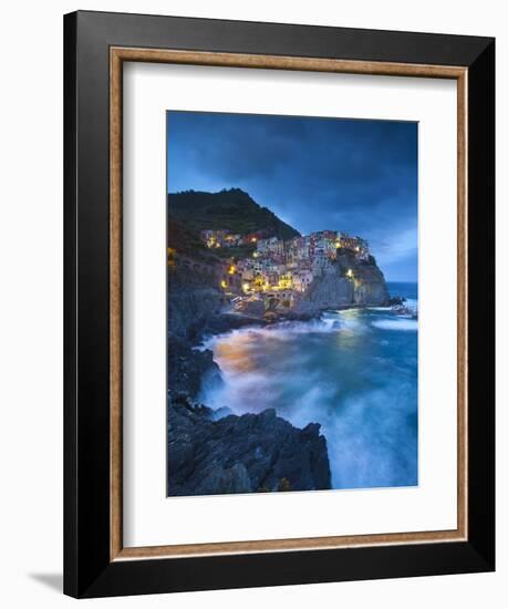 Manarola, Cinque Terre, Riviera Di Levante, Liguria, Italy-Jon Arnold-Framed Photographic Print