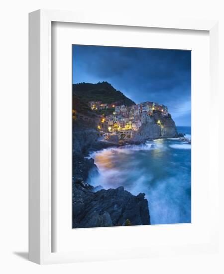 Manarola, Cinque Terre, Riviera Di Levante, Liguria, Italy-Jon Arnold-Framed Photographic Print