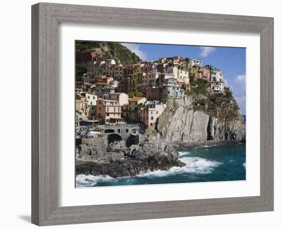 Manarola, Cinque Terre, UNESCO World Heritage Site, Liguria, Italy, Europe-Angelo Cavalli-Framed Photographic Print