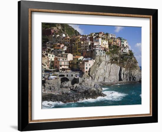 Manarola, Cinque Terre, UNESCO World Heritage Site, Liguria, Italy, Europe-Angelo Cavalli-Framed Photographic Print