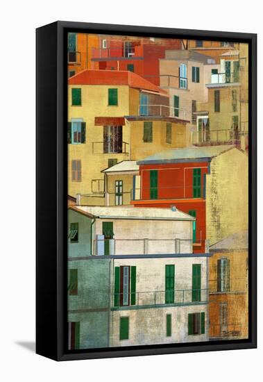 Manarola I-Sloane Addison  -Framed Stretched Canvas