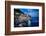 Manarola Night, Cinque Terre, Liguria, Italy-George Oze-Framed Photographic Print