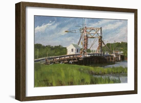 Manasquan Bridge 2-Michael Budden-Framed Giclee Print