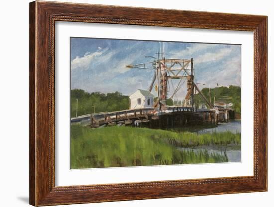 Manasquan Bridge 2-Michael Budden-Framed Giclee Print