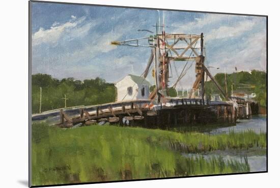 Manasquan Bridge 2-Michael Budden-Mounted Giclee Print