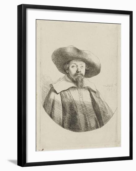 Manasseh ben Israël-Rembrandt van Rijn-Framed Giclee Print