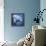 Manatee-null-Framed Stretched Canvas displayed on a wall