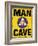 Mancave CD-Retroplanet-Framed Giclee Print