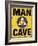 Mancave CD-Retroplanet-Framed Giclee Print