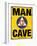 Mancave CD-Retroplanet-Framed Giclee Print