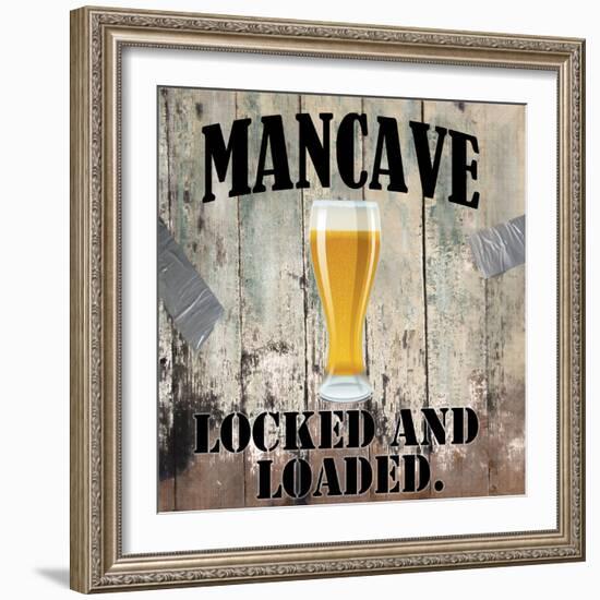 Mancave III-Mindy Sommers-Framed Premium Giclee Print