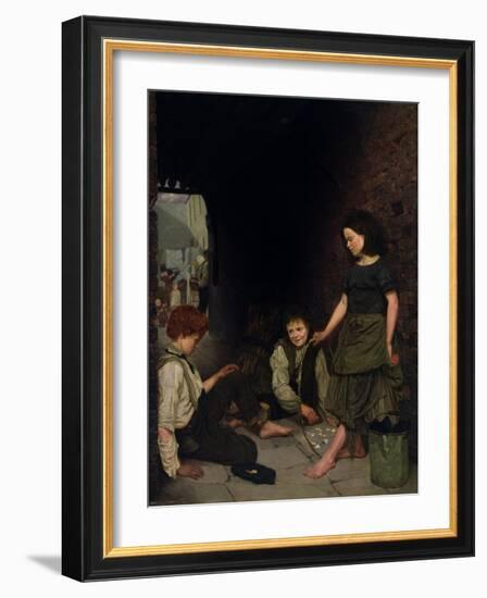 Manchester and Salford Children, 1861-Thomas Armstrong-Framed Giclee Print