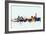 Manchester England Skyline-Michael Tompsett-Framed Art Print