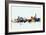 Manchester England Skyline-Michael Tompsett-Framed Art Print