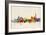 Manchester England Skyline-Michael Tompsett-Framed Art Print