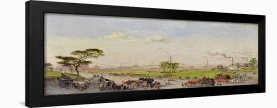 Manchester from Belle Vue, 1861-George Danson-Framed Giclee Print