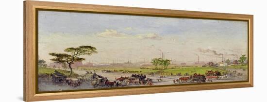 Manchester from Belle Vue, 1861-George Danson-Framed Premier Image Canvas